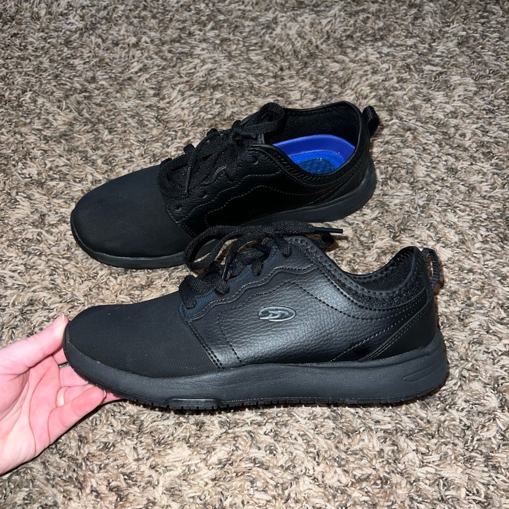 Dr. Scholl's Black Unisex Sneakers (Women's Sizing)